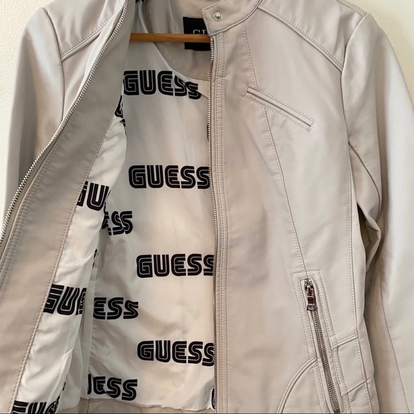 Guess Faux Leather Jacket - Picture 9 of 11